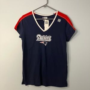 Patriots vneck top